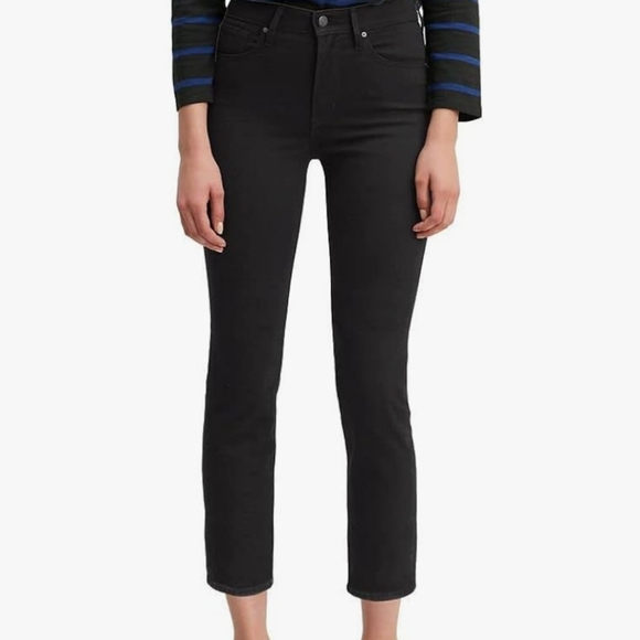 Levi's Denim - Levi's 724 High Rise Straight Cropped Jeans